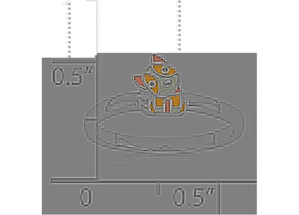 Sterling Silver Rings Style QR7434 - Classique Jewelry Inc.