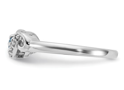 Sterling Silver Rings Style QR7438BT - Classique Jewelry Inc.