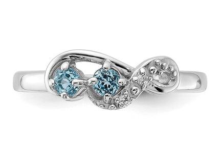 Sterling Silver Rings Style QR7438BT - Classique Jewelry Inc.