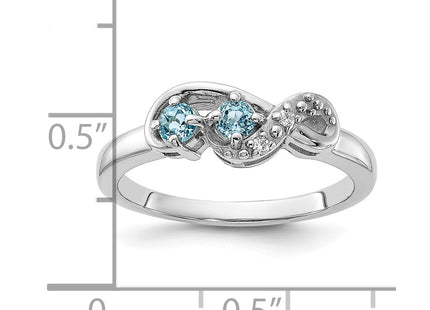 Sterling Silver Rings Style QR7438BT - Classique Jewelry Inc.