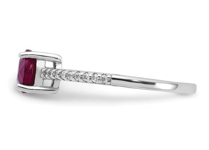 Sterling Silver Rings Style QR7443R - Classique Jewelry Inc.
