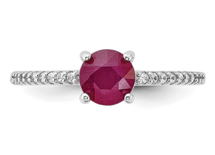 Sterling Silver Rings Style QR7443R - Classique Jewelry Inc.
