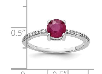 Sterling Silver Rings Style QR7443R - Classique Jewelry Inc.