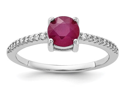 Sterling Silver Rings Style QR7443R - Classique Jewelry Inc.