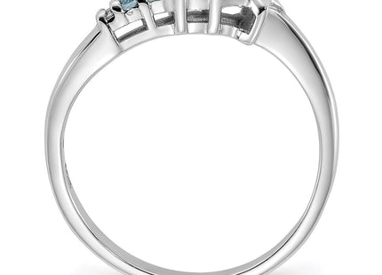 Sterling Silver Rings Style QR7446BT - Classique Jewelry Inc.