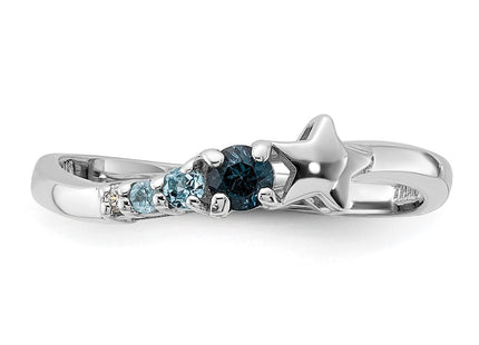 Sterling Silver Rings Style QR7446BT - Classique Jewelry Inc.