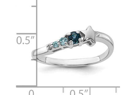 Sterling Silver Rings Style QR7446BT - Classique Jewelry Inc.