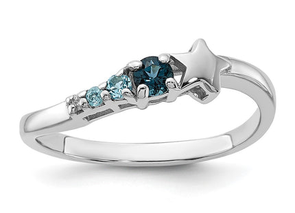 Sterling Silver Rings Style QR7446BT - Classique Jewelry Inc.