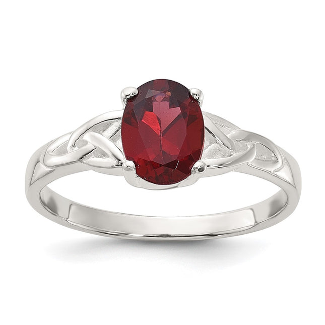 Sterling Silver Rings Style QR7448GA - Classique Jewelry Inc.