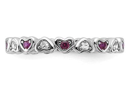 Sterling Silver Rings Style QR7451 - Classique Jewelry Inc.