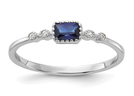 Sterling Silver Rings Style QR7452 - Classique Jewelry Inc.