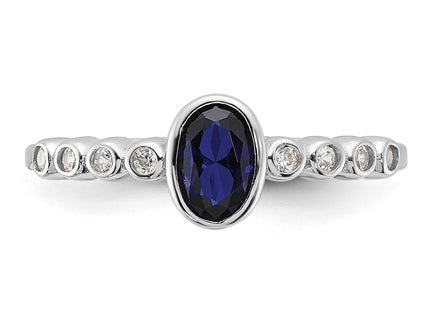 Sterling Silver Rings Style QR7454 - Classique Jewelry Inc.