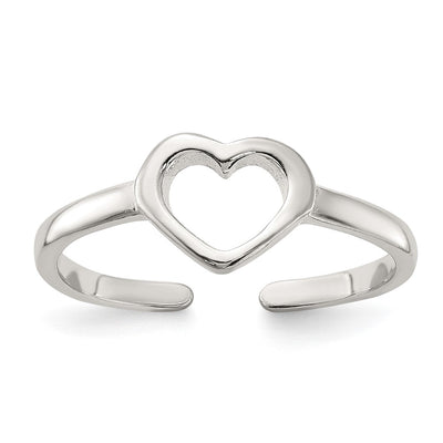 Sterling silver heart ring