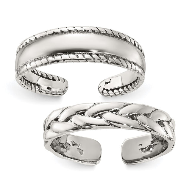 Sterling Silver Rings Style QR7461SET - Classique Jewelry Inc.