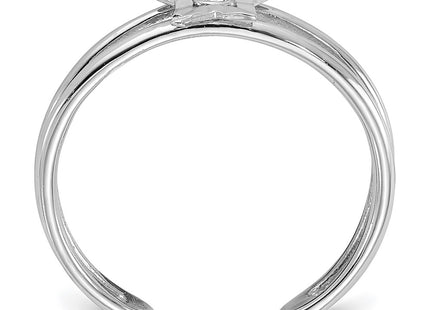 Sterling Silver Rings Style QR7466 - Classique Jewelry Inc.