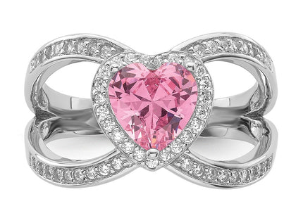 Sterling Silver Rings Style QR7473 - Classique Jewelry Inc.