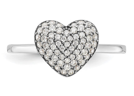 Sterling Silver Rings Style QR7477 - Classique Jewelry Inc.