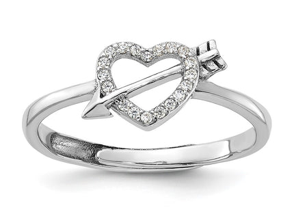 Sterling Silver Rings Style QR7480 - Classique Jewelry Inc.