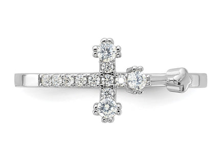 Sterling Silver Rings Style QR7483 - Classique Jewelry Inc.