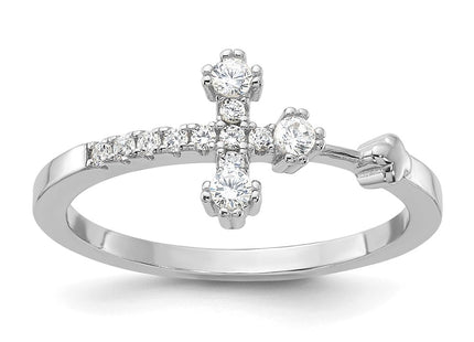 Sterling Silver Rings Style QR7483 - Classique Jewelry Inc.