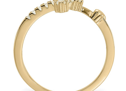 Sterling Silver Rings Style QR7483GP - Classique Jewelry Inc.