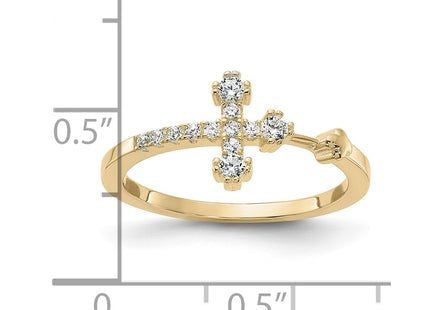 Sterling Silver Rings Style QR7483GP - Classique Jewelry Inc.