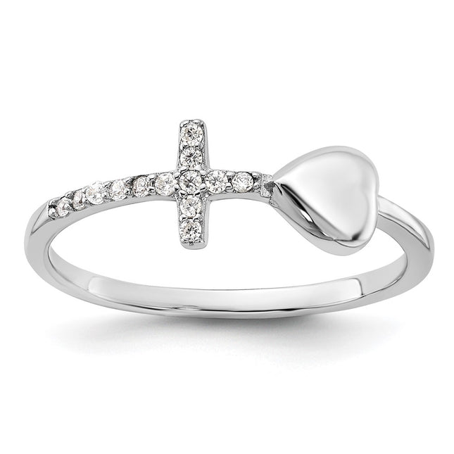 Sterling Silver Rings Style QR7484 - Classique Jewelry Inc.