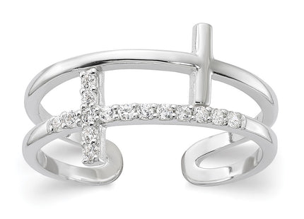 Sterling Silver Rings Style QR7486 - Classique Jewelry Inc.