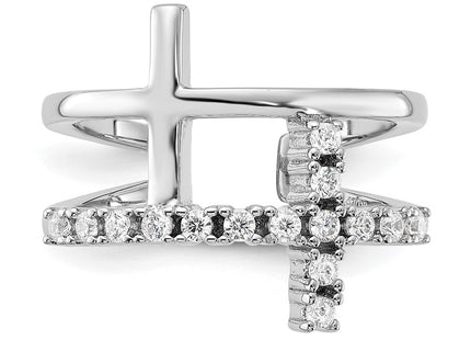 Sterling Silver Rings Style QR7487 - Classique Jewelry Inc.