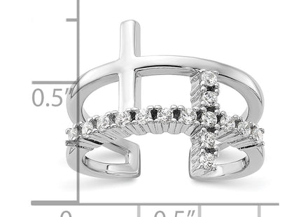 Sterling Silver Rings Style QR7487 - Classique Jewelry Inc.