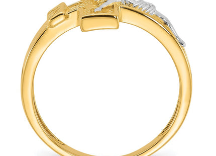 Sterling Silver Rings Style QR7488GP - Classique Jewelry Inc.
