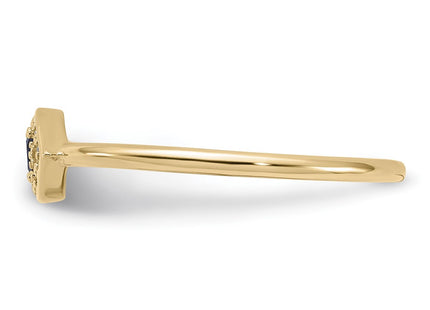 Sterling Silver Rings Style QR7491GP - Classique Jewelry Inc.