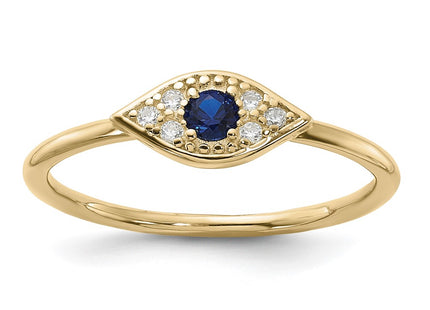 Sterling Silver Rings Style QR7491GP - Classique Jewelry Inc.