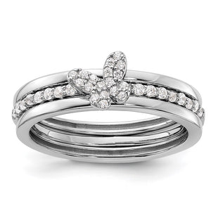 Sterling Silver Rings Style QR7494 - Classique Jewelry Inc.