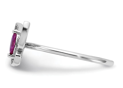 Sterling Silver Rings Style QR7495 - Classique Jewelry Inc.