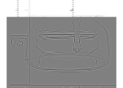 Sterling Silver Rings Style QR7509 - Classique Jewelry Inc.