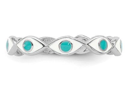 Sterling Silver Rings Style QR7510 - Classique Jewelry Inc.