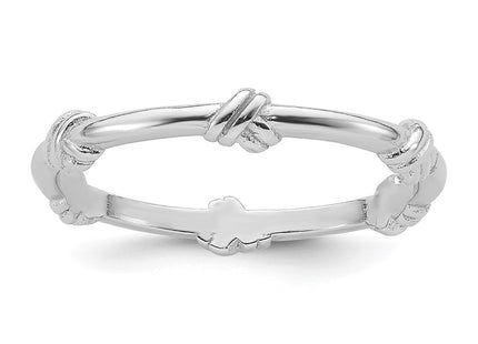 Sterling Silver Rings Style QR7511 - Classique Jewelry Inc.