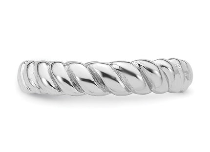 Sterling Silver Rings Style QR7514 - Classique Jewelry Inc.