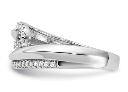 Sterling Silver Rings Style QR7542 - Classique Jewelry Inc.