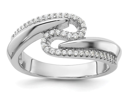 Sterling Silver Rings Style QR7542 - Classique Jewelry Inc.