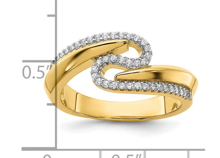 Sterling Silver Rings Style QR7542GP - Classique Jewelry Inc.
