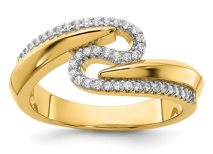 Sterling Silver Rings Style QR7542GP - Classique Jewelry Inc.