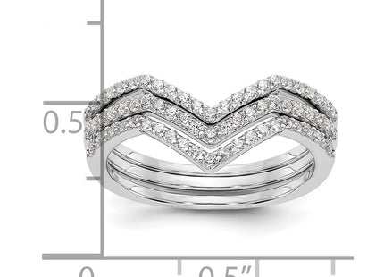 Sterling Silver Jewelry Style QR7544 - Classique Jewelry Inc.