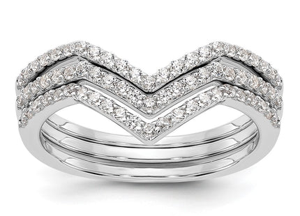 Sterling Silver Jewelry Style QR7544 - Classique Jewelry Inc.