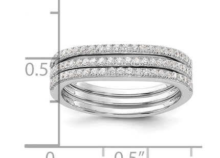 Sterling Silver Jewelry Style QR7545 - Classique Jewelry Inc.
