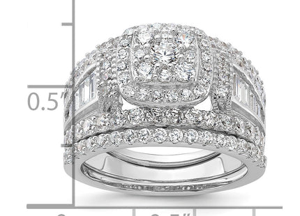 Sterling Silver Rings Style QR7546 - Classique Jewelry Inc.