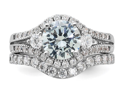 Sterling Silver Rings Style QR7547 - Classique Jewelry Inc.