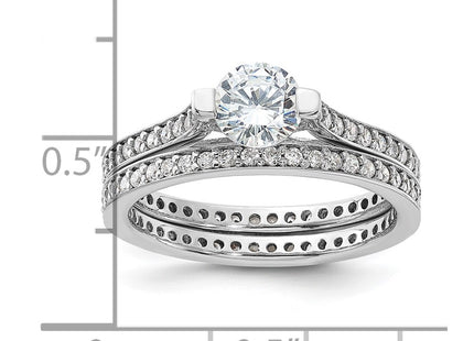 Sterling Silver Rings Style QR7548 - Classique Jewelry Inc.