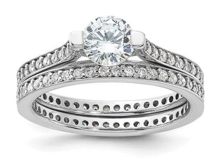 Sterling Silver Rings Style QR7548 - Classique Jewelry Inc.